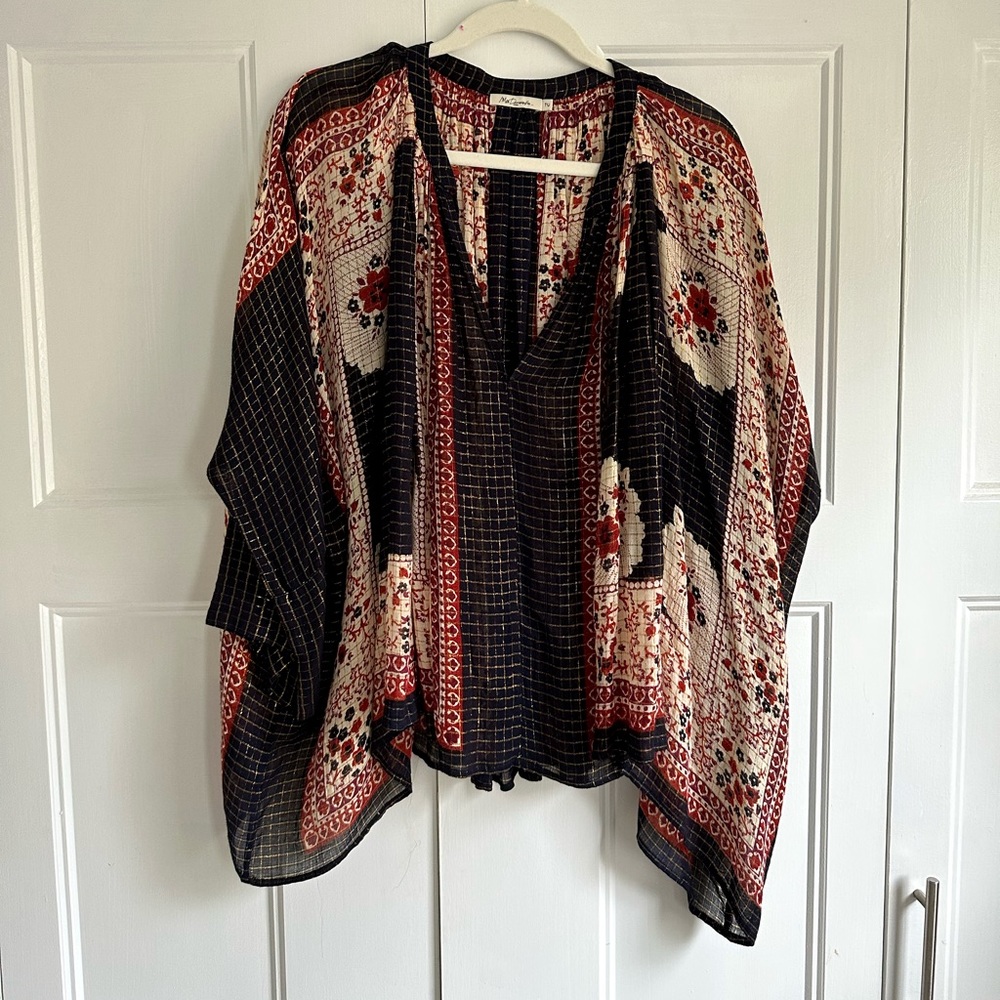 Mes Desmoiselles Jacquard Blouse / Tunic